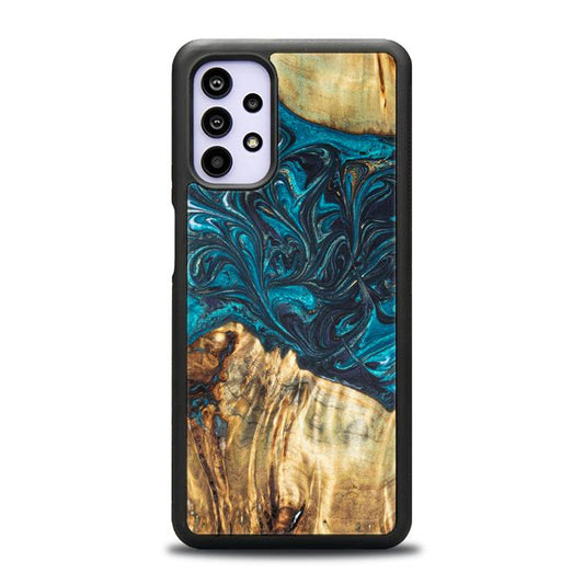 Samsung Galaxy A32 5G Handyhülle aus Harz und Holz - Synergy#E12