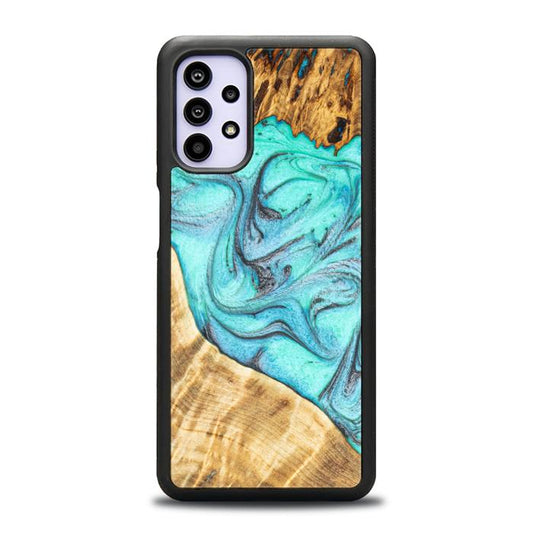 Samsung Galaxy A32 5G Handyhülle aus Harz und Holz - Synergy#E16