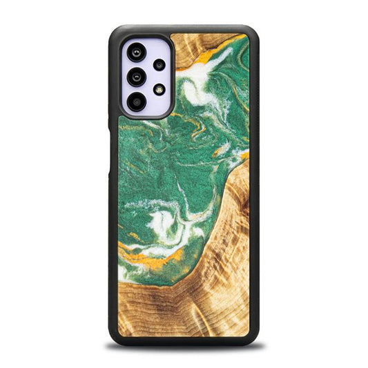 Samsung Galaxy A32 5G Handyhülle aus Harz und Holz - Synergy#E20