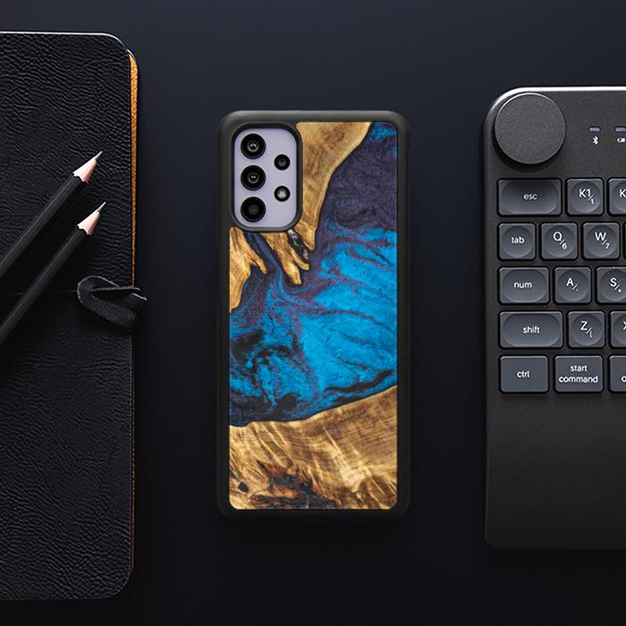 Samsung Galaxy A32 5G Etui na telefon z żywicy i drewna - Synergy#E21