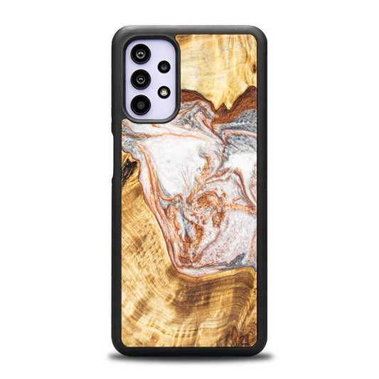 Samsung Galaxy A32 5G Handyhülle aus Harz und Holz - Synergy#E5