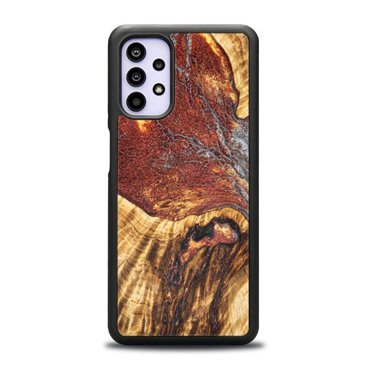 Samsung Galaxy A32 5G Handyhülle aus Harz und Holz - Synergy#E9