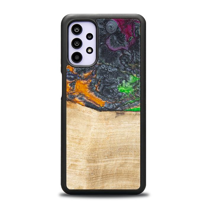 Samsung Galaxy A32 5G Handyhülle aus Harz und Holz - Synergy#F16