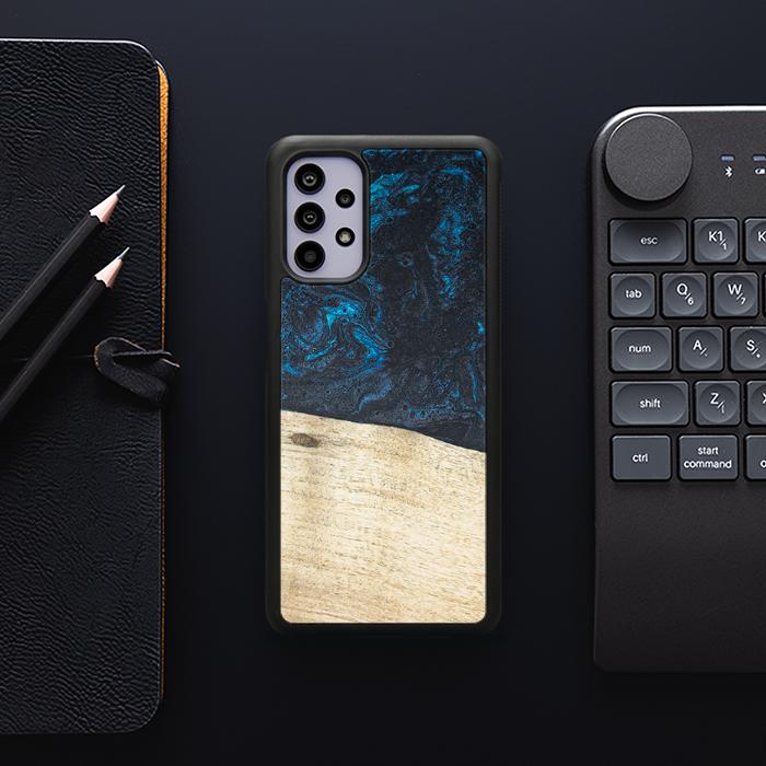 Samsung Galaxy A32 5G Handyhülle aus Harz und Holz - Synergy#F17