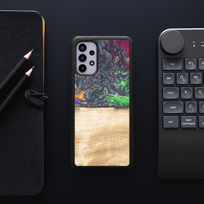 Samsung Galaxy A32 5G Handyhülle aus Harz und Holz - Synergy#F2