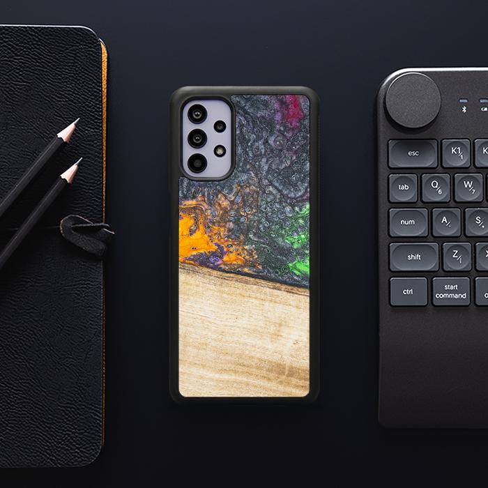 Samsung Galaxy A32 5G Handyhülle aus Harz und Holz - Synergy#F20