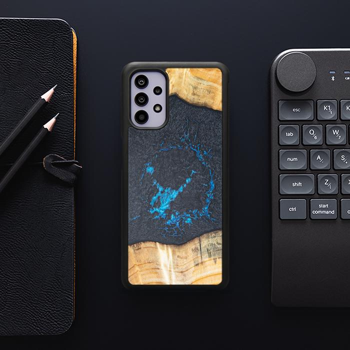 Samsung Galaxy A32 5G Handyhülle aus Harz und Holz - Synergy#F35