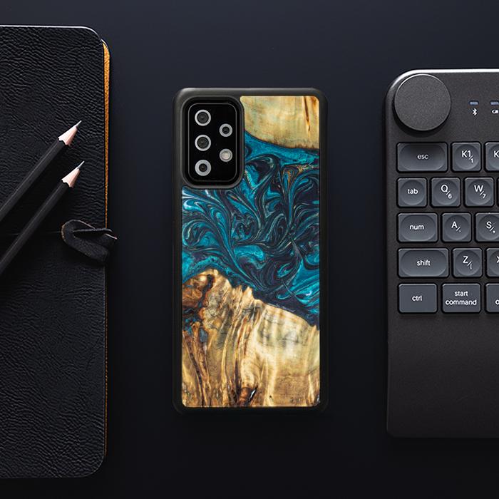 Samsung Galaxy A33 5G Etui na telefon z żywicy i drewna - Synergy#E12