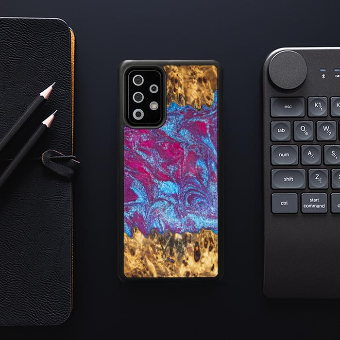 Samsung Galaxy A33 5G Etui na telefon z żywicy i drewna - Synergy#E15