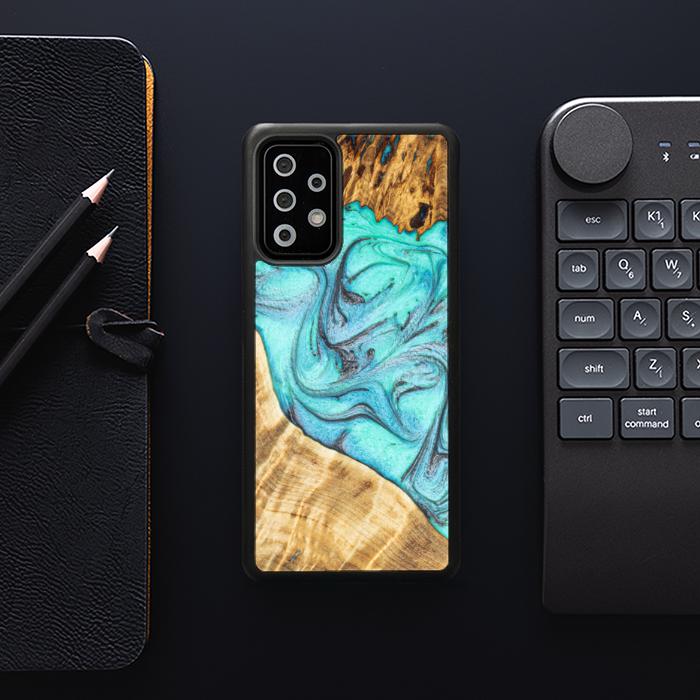 Samsung Galaxy A33 5G Etui na telefon z żywicy i drewna - Synergy#E16