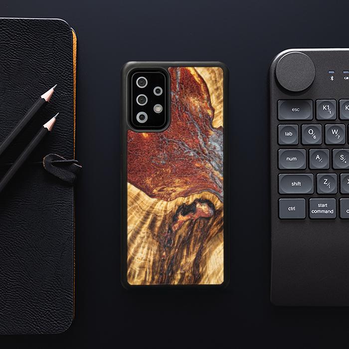 Samsung Galaxy A33 5G Etui na telefon z żywicy i drewna - Synergy#E9