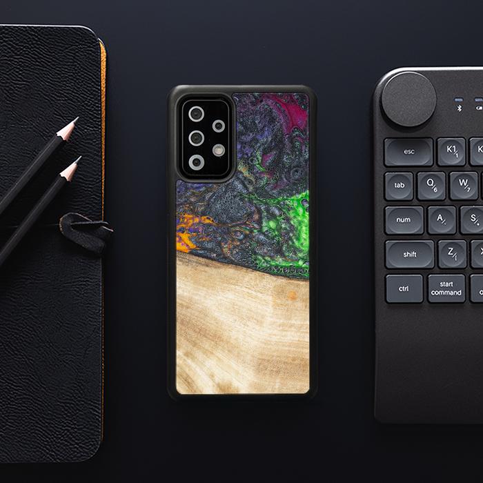 Samsung Galaxy A33 5G Handyhülle aus Harz und Holz - Synergy#F10