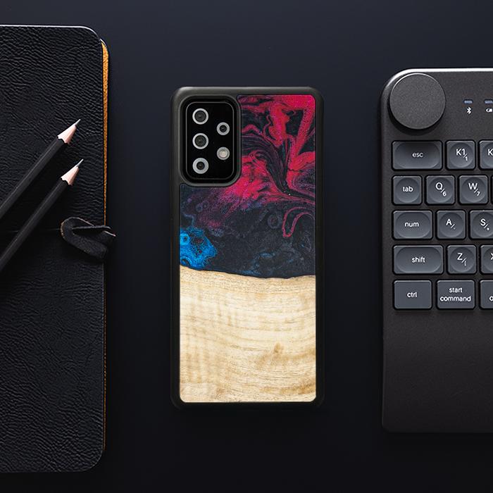 Samsung Galaxy A33 5G Handyhülle aus Harz und Holz - Synergy#F14