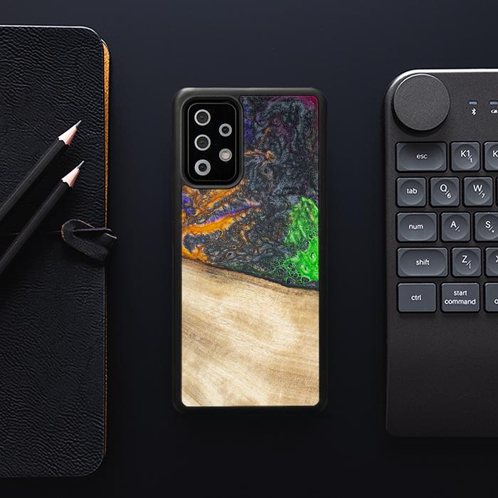 Samsung Galaxy A33 5G Handyhülle aus Harz und Holz - Synergy#F15