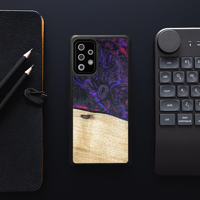 Samsung Galaxy A33 5G Handyhülle aus Harz und Holz - Synergy#F18
