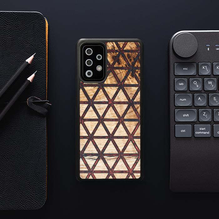 Samsung Galaxy A33 5G Handyhülle aus Harz und Holz - Synergy#F22