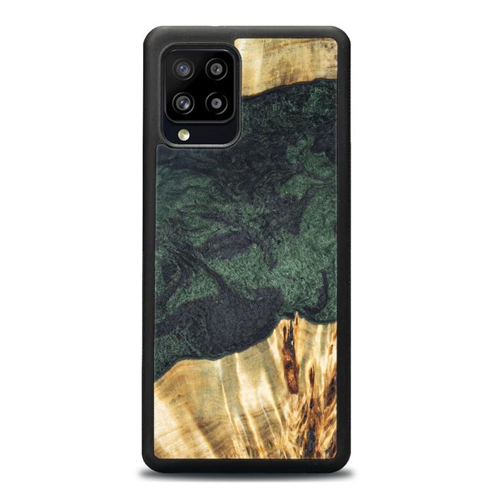 Samsung Galaxy A42 5G Handyhülle aus Harz und Holz - Synergy#E14