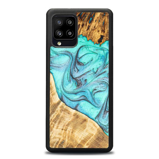 Samsung Galaxy A42 5G Handyhülle aus Harz und Holz - Synergy#E16