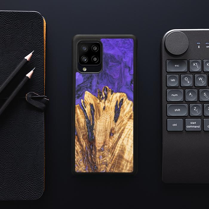 Samsung Galaxy A42 5G Etui na telefon z żywicy i drewna - Synergy#E22