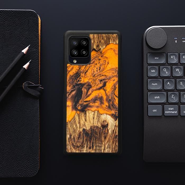 Samsung Galaxy A42 5G Etui na telefon z żywicy i drewna - Synergy#E24