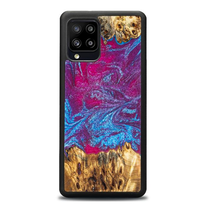 Samsung Galaxy A42 5G Resin & Wood Phone Case - Synergy#E3