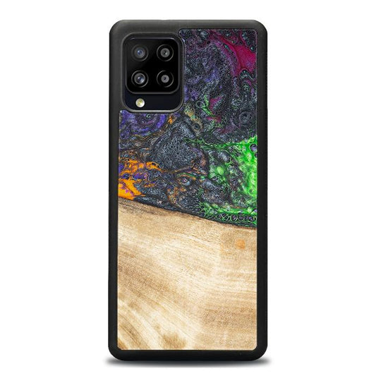Samsung Galaxy A42 5G Handyhülle aus Harz und Holz - Synergy#F10