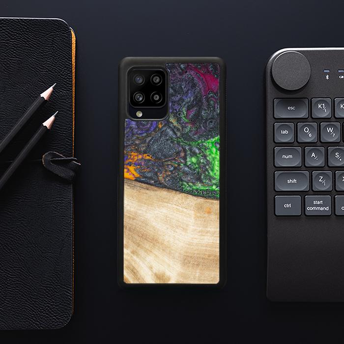 Samsung Galaxy A42 5G Handyhülle aus Harz und Holz - Synergy#F10