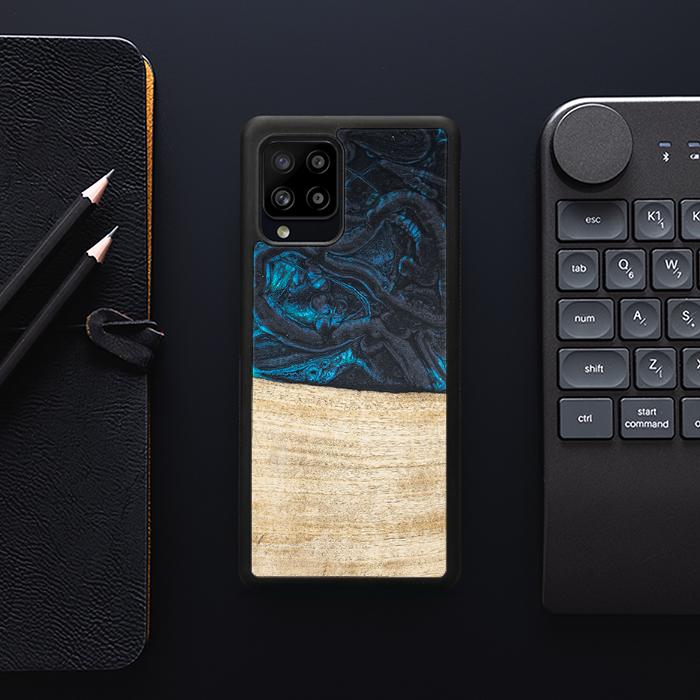 Samsung Galaxy A42 5G Handyhülle aus Harz und Holz - Synergy#F13