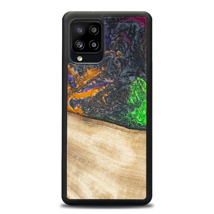 Samsung Galaxy A42 5G Handyhülle aus Harz und Holz - Synergy#F15