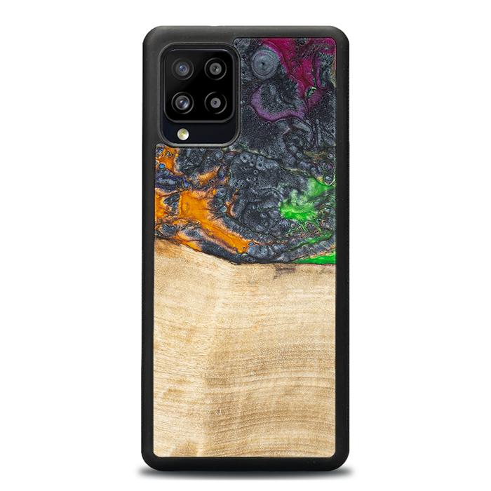 Samsung Galaxy A42 5G Handyhülle aus Harz und Holz - Synergy#F16