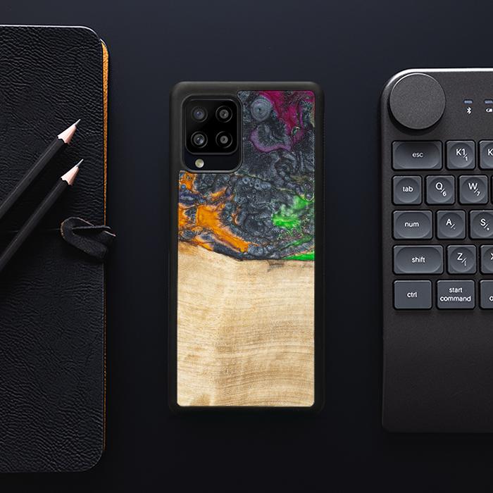 Samsung Galaxy A42 5G Handyhülle aus Harz und Holz - Synergy#F16