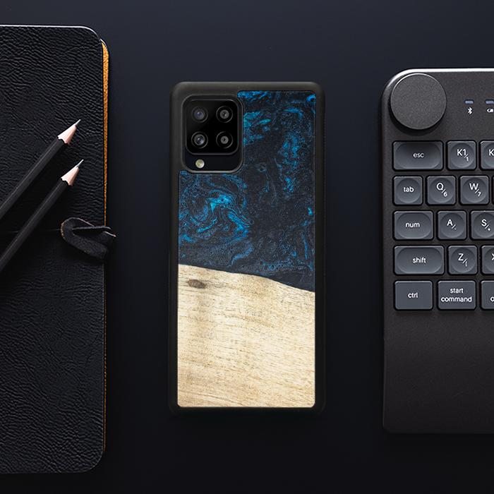 Samsung Galaxy A42 5G Handyhülle aus Harz und Holz - Synergy#F17