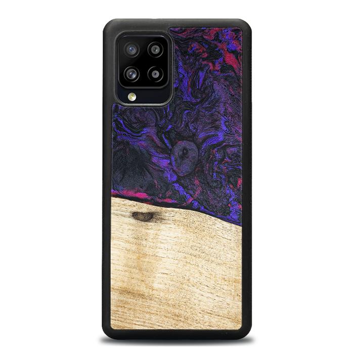 Samsung Galaxy A42 5G Handyhülle aus Harz und Holz - Synergy#F18