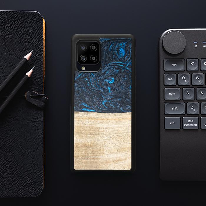 Samsung Galaxy A42 5G Handyhülle aus Harz und Holz - Synergy#F19
