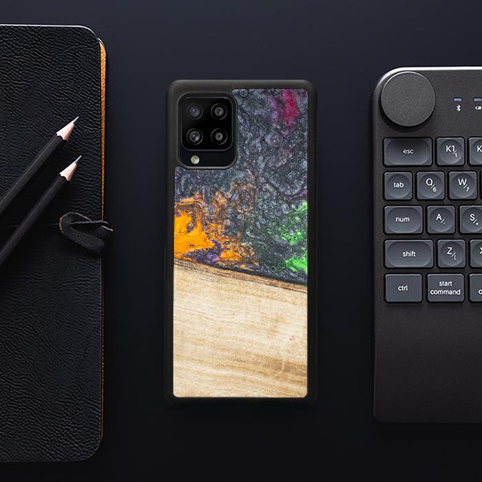 Samsung Galaxy A42 5G Handyhülle aus Harz und Holz - Synergy#F20