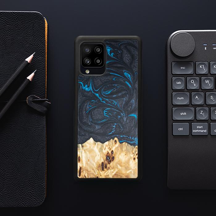 Samsung Galaxy A42 5G Handyhülle aus Harz und Holz - Synergy#F21