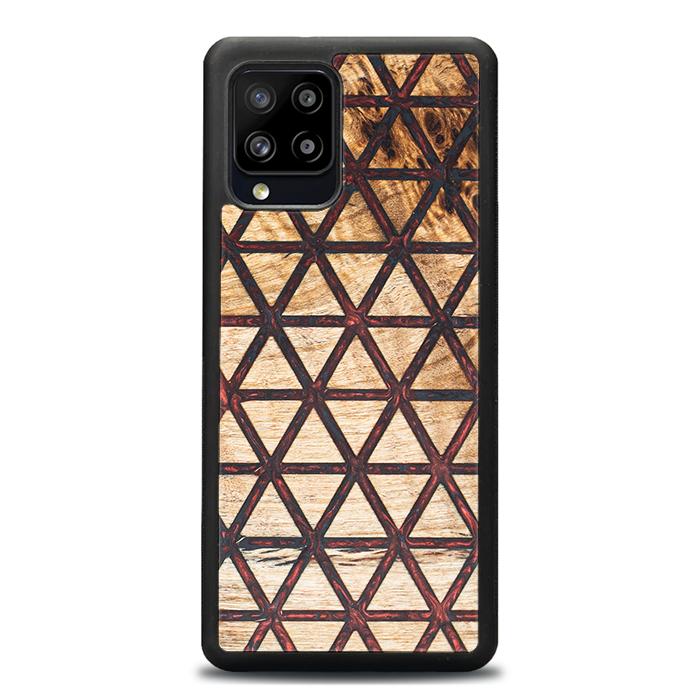 Samsung Galaxy A42 5G Handyhülle aus Harz und Holz - Synergy#F22