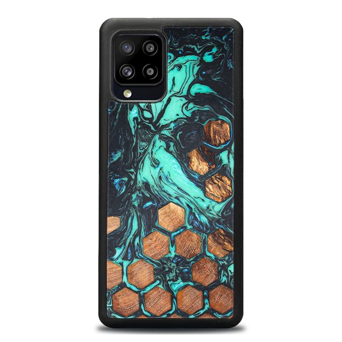 Samsung Galaxy A42 5G Handyhülle aus Harz und Holz - Synergy#F23