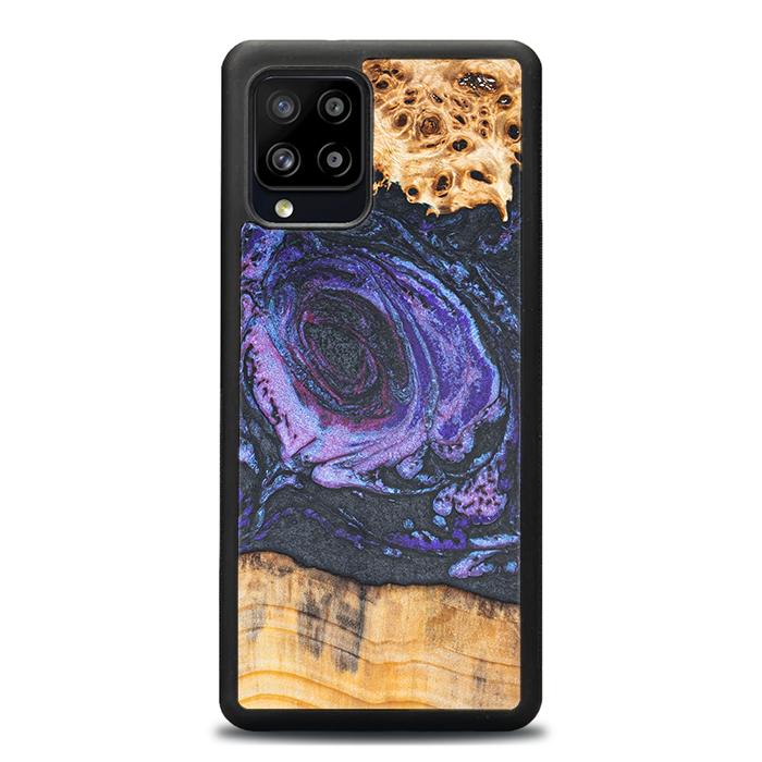 Samsung Galaxy A42 5G Handyhülle aus Harz und Holz - Synergy#F24