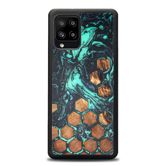Samsung Galaxy A42 5G Handyhülle aus Harz und Holz - Synergy#F28