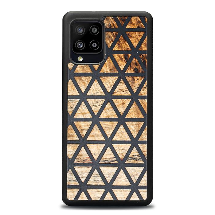 Samsung Galaxy A42 5G Handyhülle aus Harz und Holz - Synergy#F29