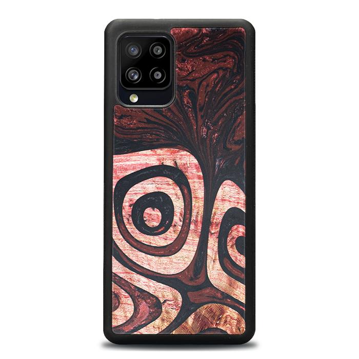 Samsung Galaxy A42 5G Handyhülle aus Harz und Holz - Synergy#F32
