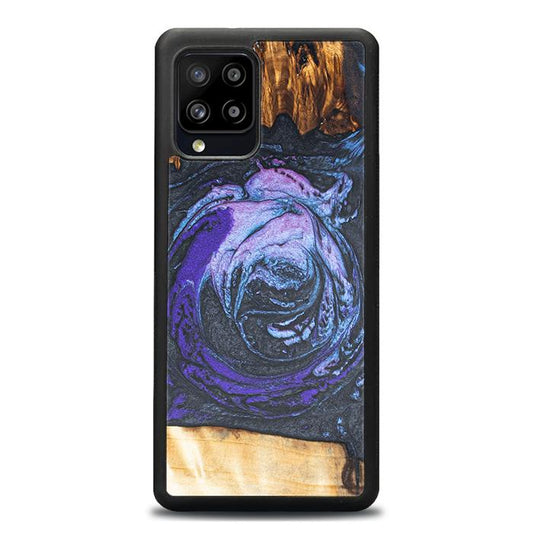 Samsung Galaxy A42 5G Handyhülle aus Harz und Holz - Synergy#F34