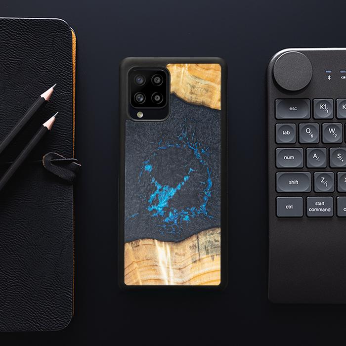 Samsung Galaxy A42 5G Handyhülle aus Harz und Holz - Synergy#F35