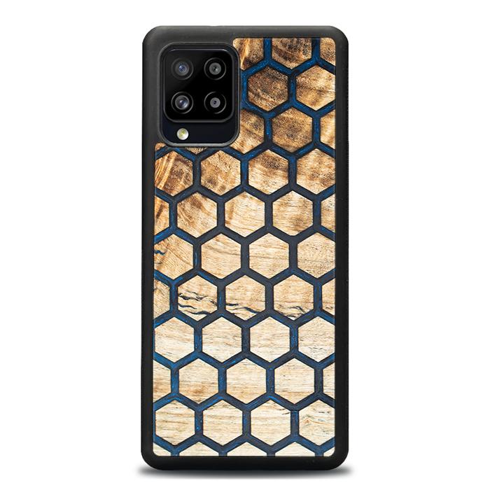 Samsung Galaxy A42 5G Handyhülle aus Harz und Holz - Synergy#F36
