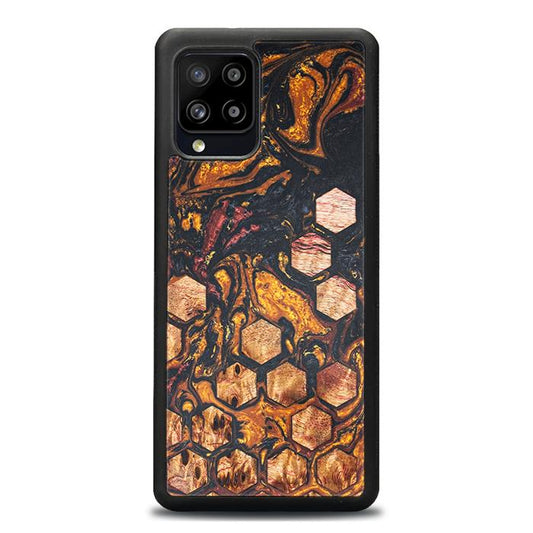 Samsung Galaxy A42 5G Handyhülle aus Harz und Holz - Synergy#F38