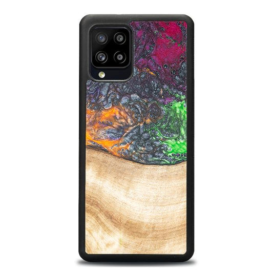 Samsung Galaxy A42 5G Handyhülle aus Harz und Holz - Synergy#F6