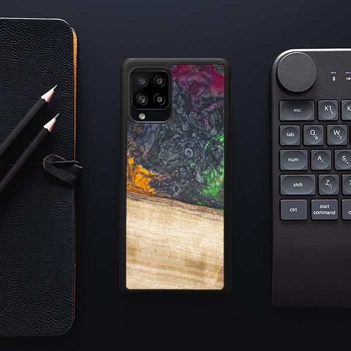 Samsung Galaxy A42 5G Handyhülle aus Harz und Holz - Synergy#F8