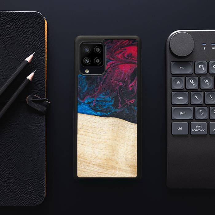 Samsung Galaxy A42 5G Handyhülle aus Harz und Holz - Synergy#F9