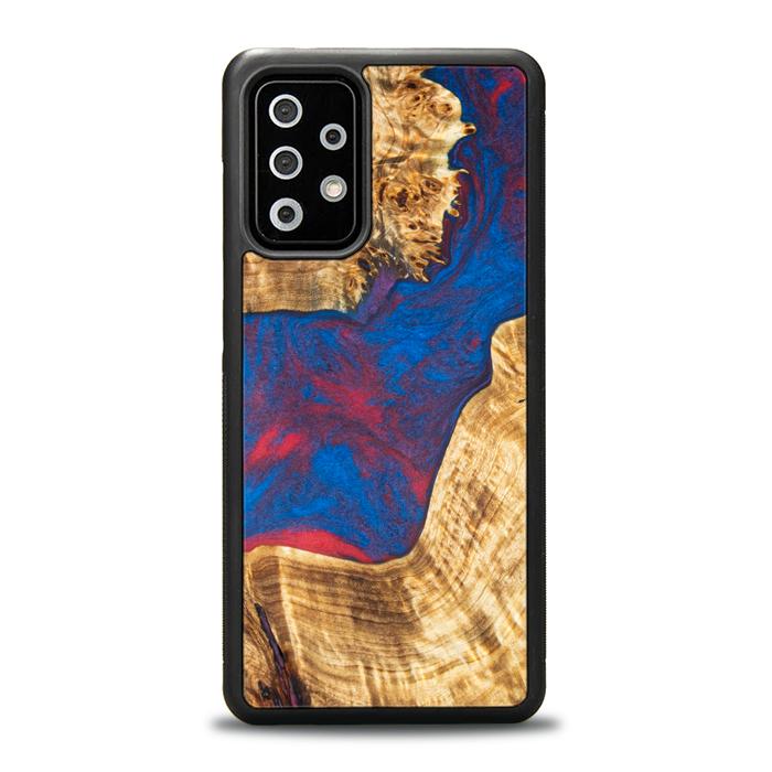 Samsung Galaxy A52 5G Handyhülle aus Harz und Holz - Synergy#E10